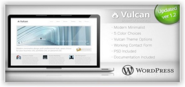 Premium WordPress Theme Vulcan2